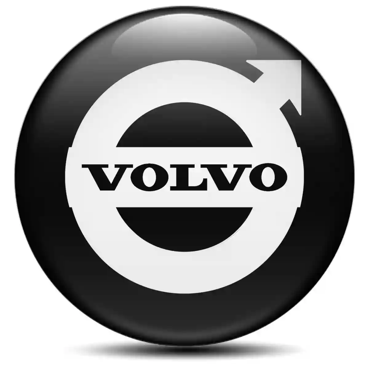Volvo Silicone Sticker Self-Adhesive Refined Design