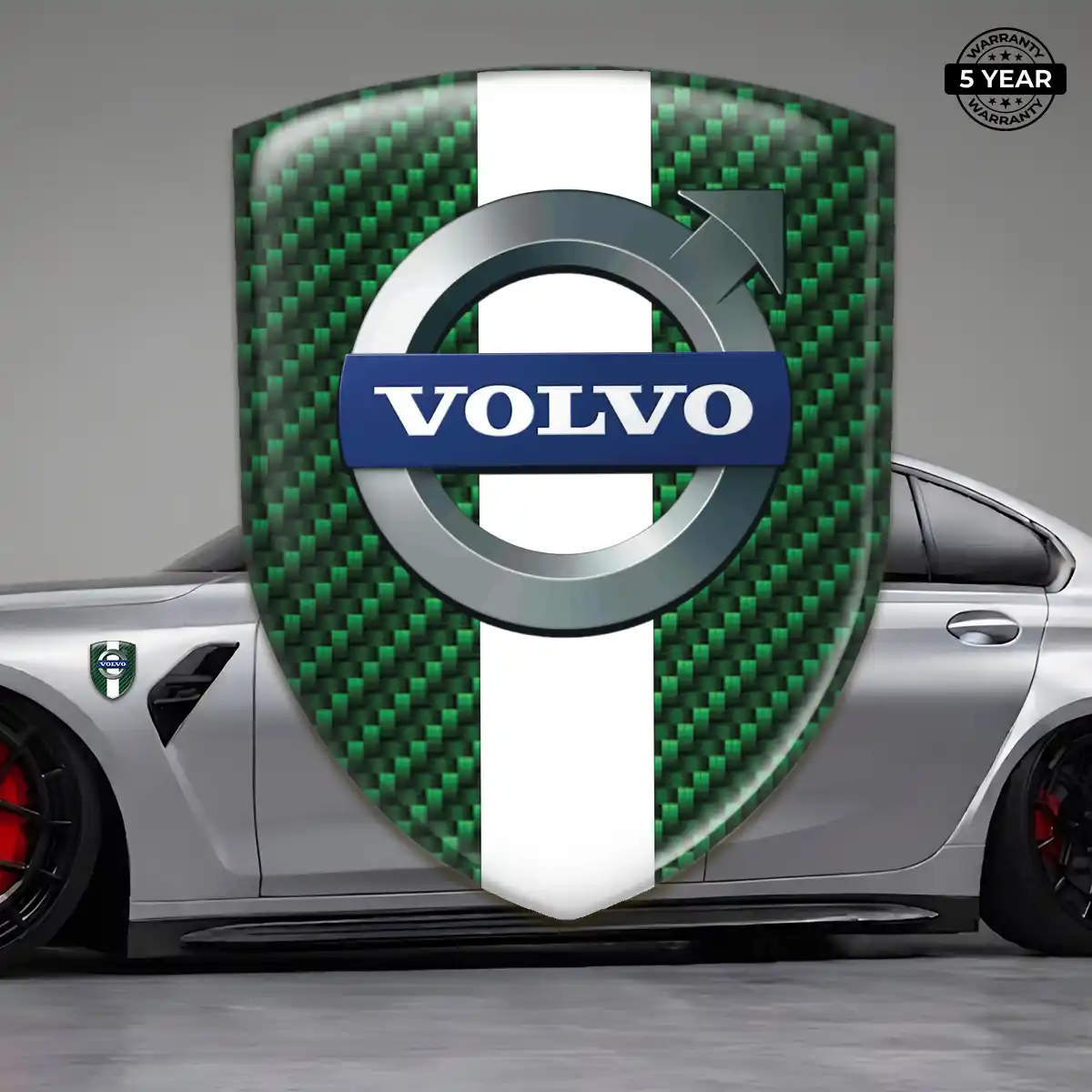 Volvo Silicone Sticker Superior Craft