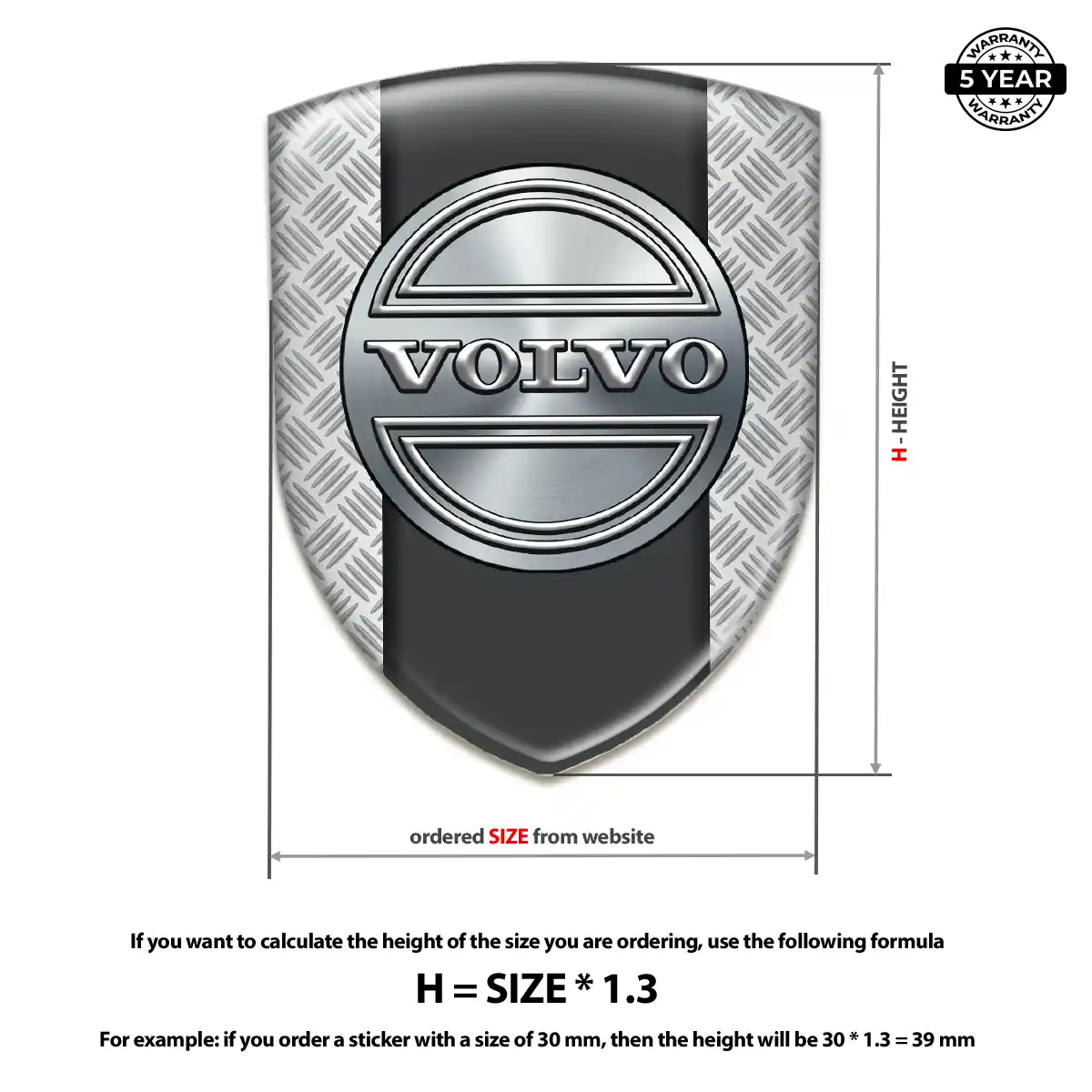 Volvo Sticker Deluxe Edition