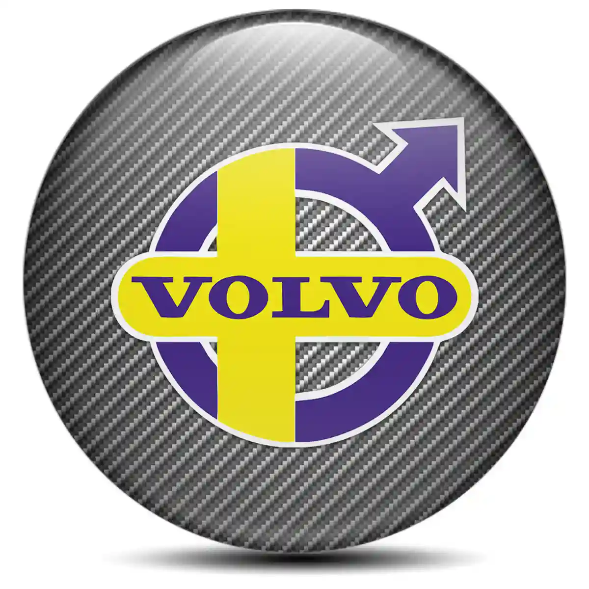 Volvo Sticker Epoxy 3D Gel Sleek Style