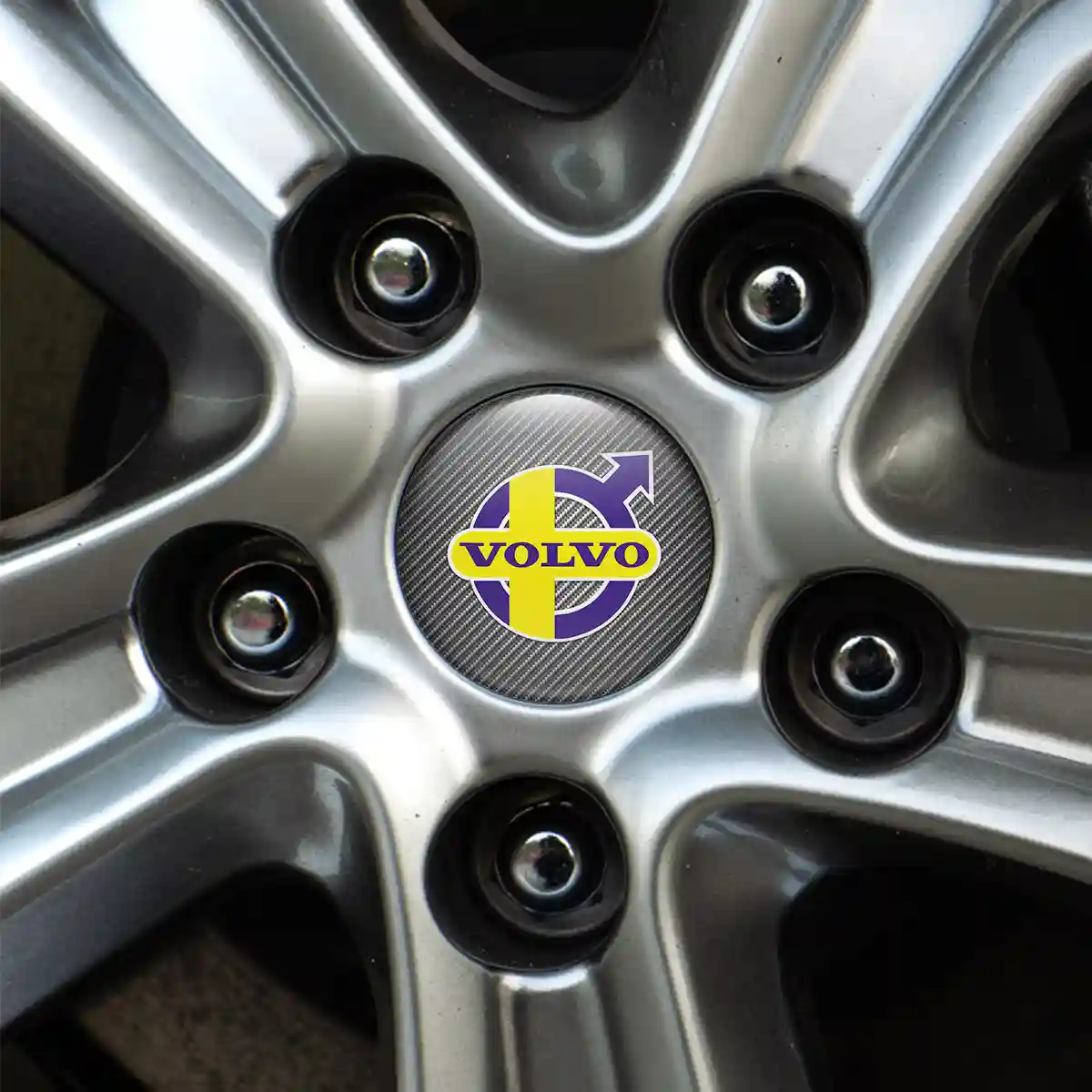 Volvo Sticker Epoxy 3D Gel Sleek Style