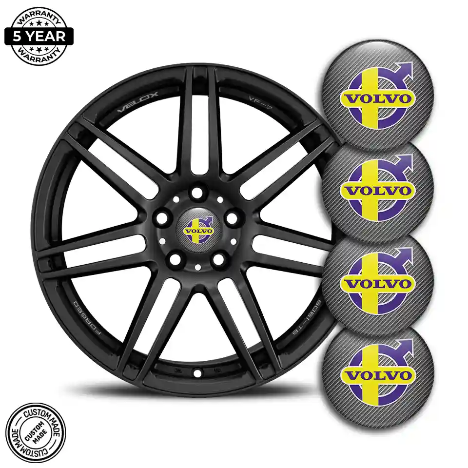 Volvo Sticker Epoxy 3D Gel Sleek Style