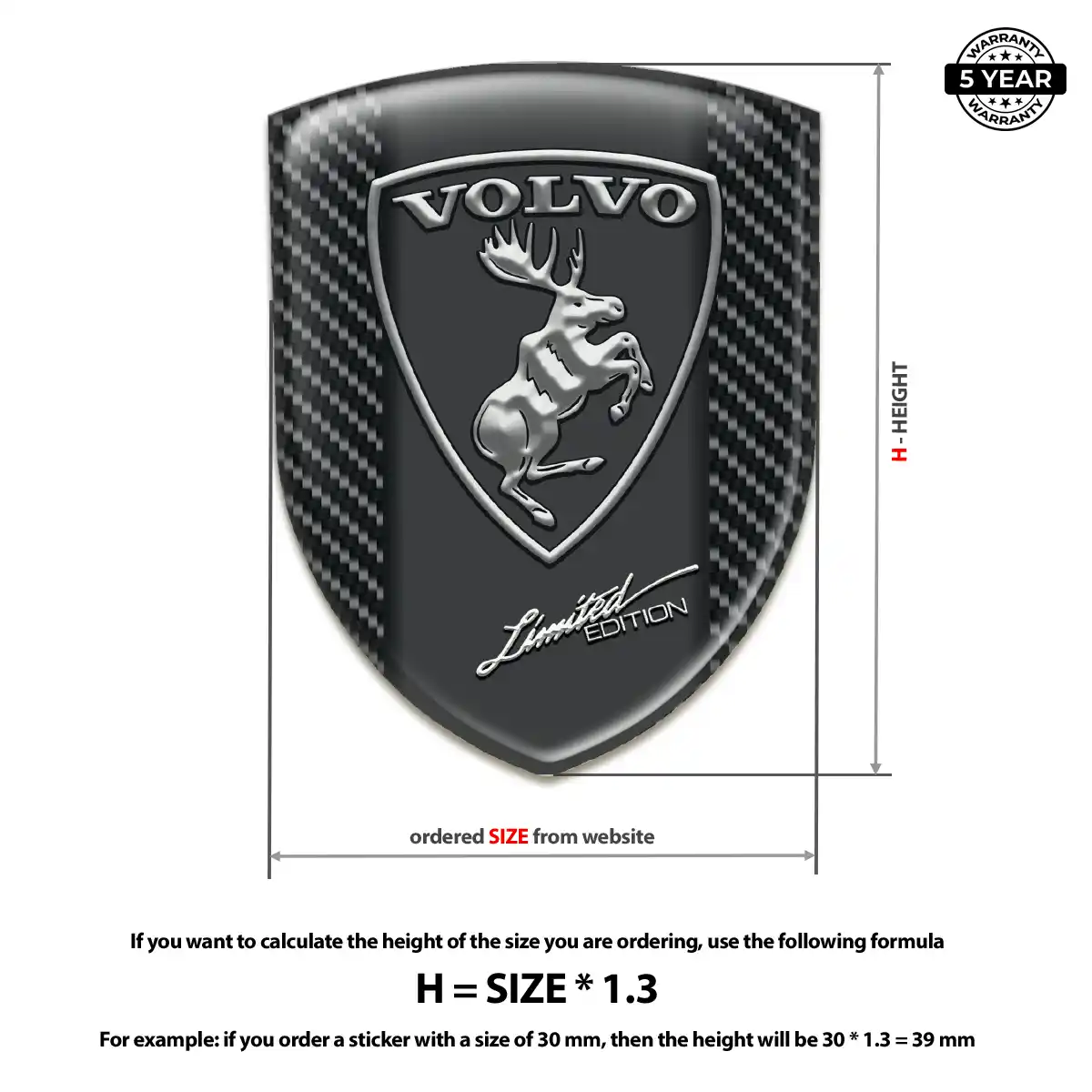 Volvo Sticker Exclusive Series