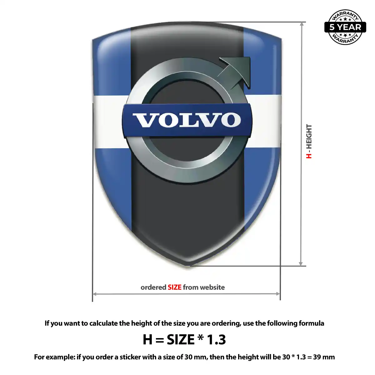 Volvo Sticker Noble Edition