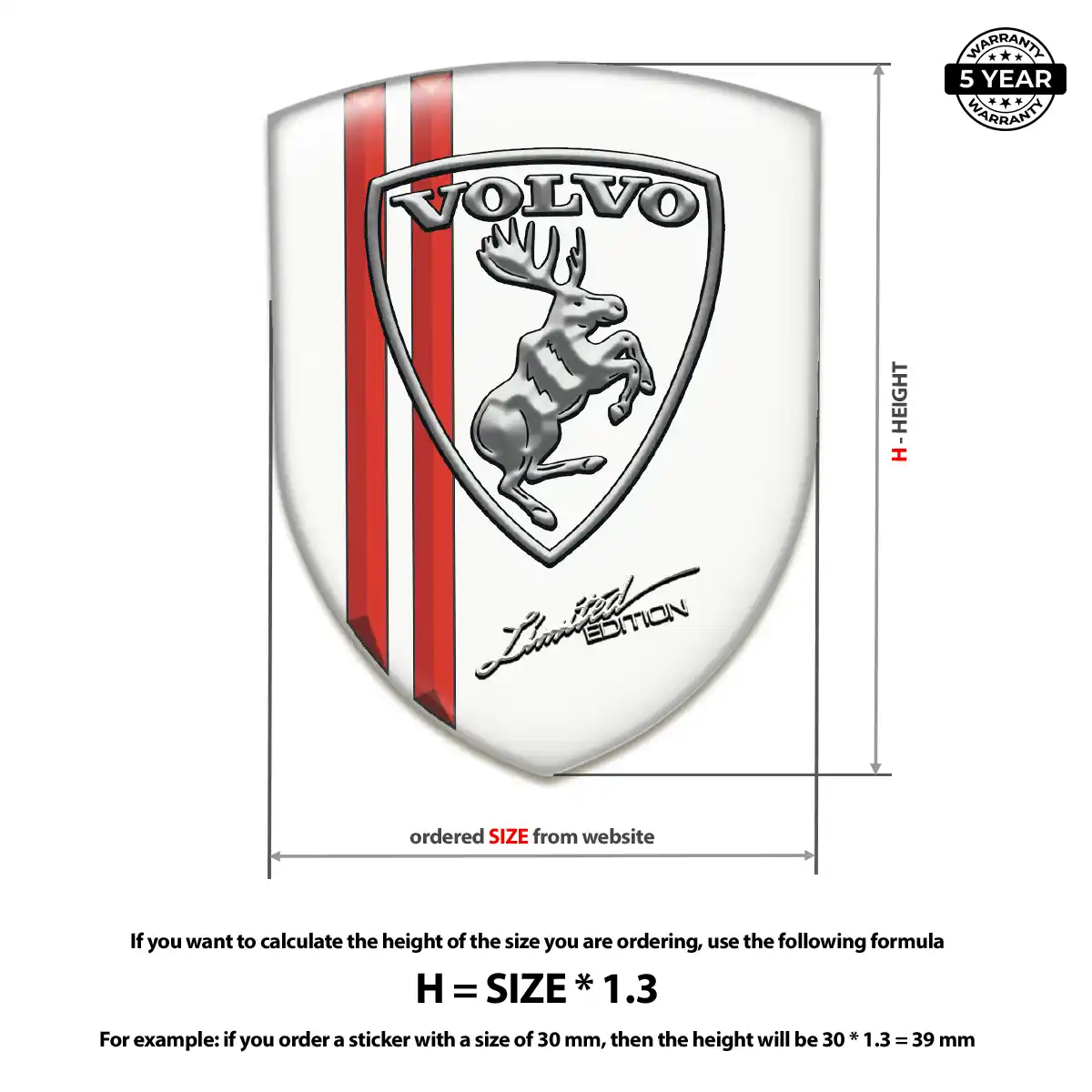 Volvo Sticker Opulent Line
