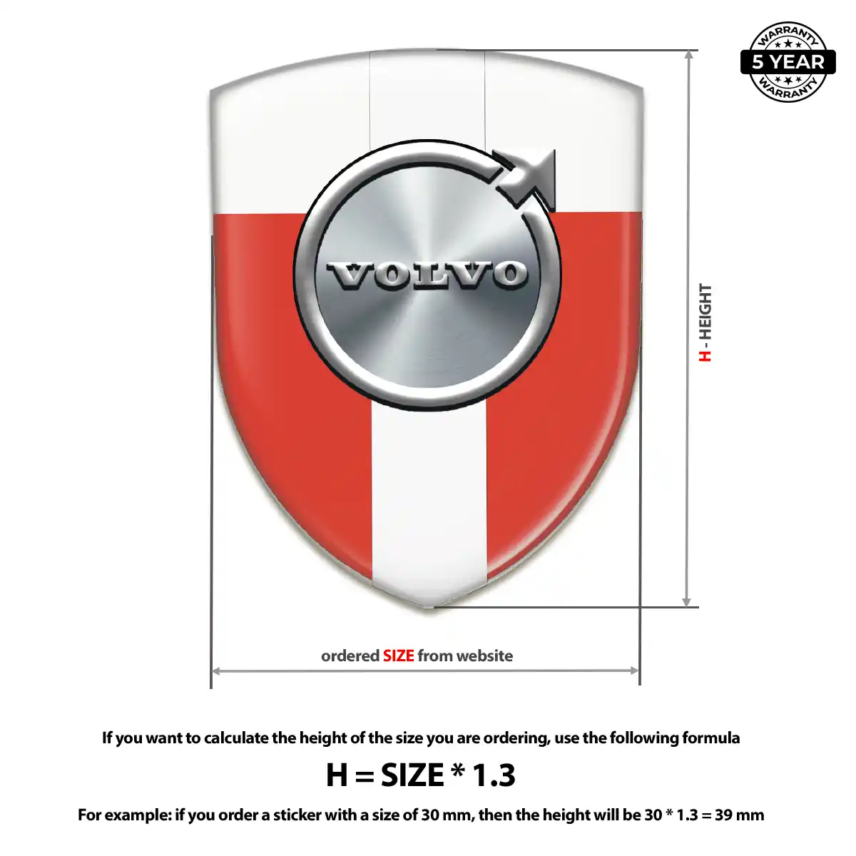 Volvo Sticker Outer Style