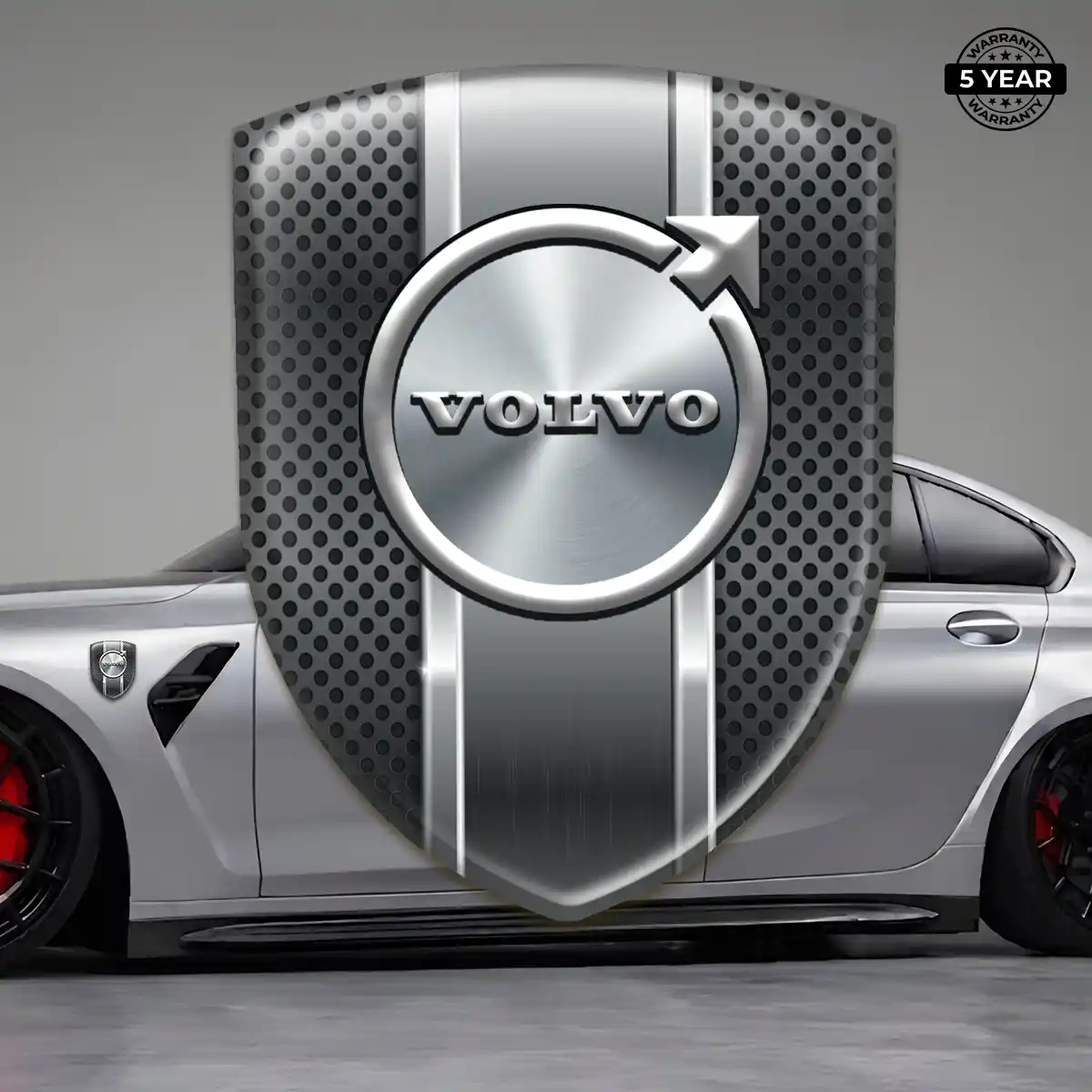 Volvo Vehicle Logo Sticker Cabin Style