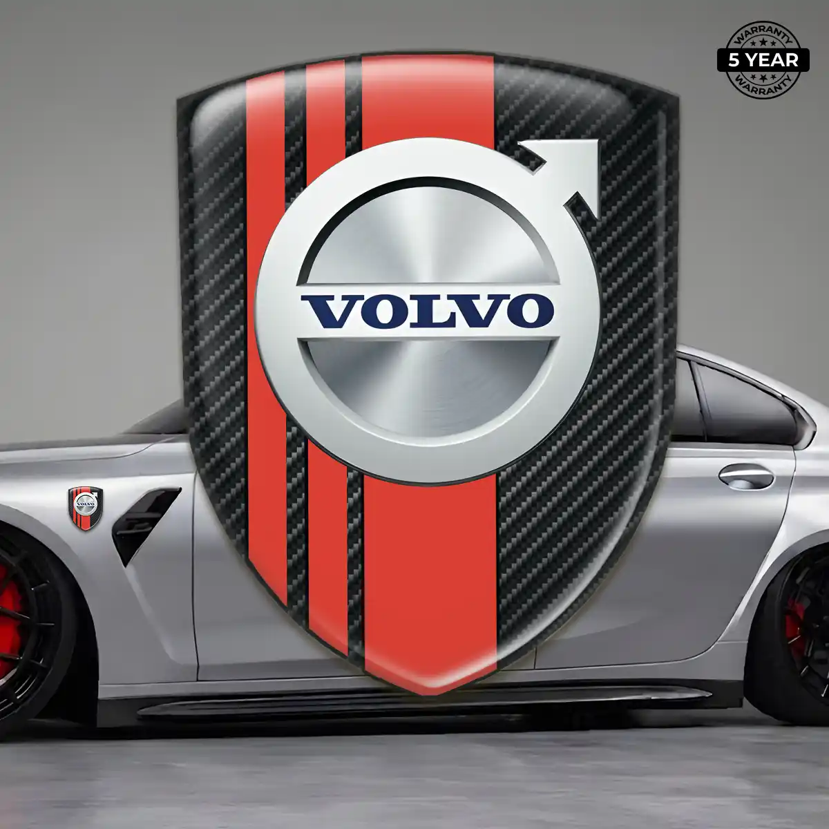 Volvo Vehicle Logo Sticker Exterior Luxe