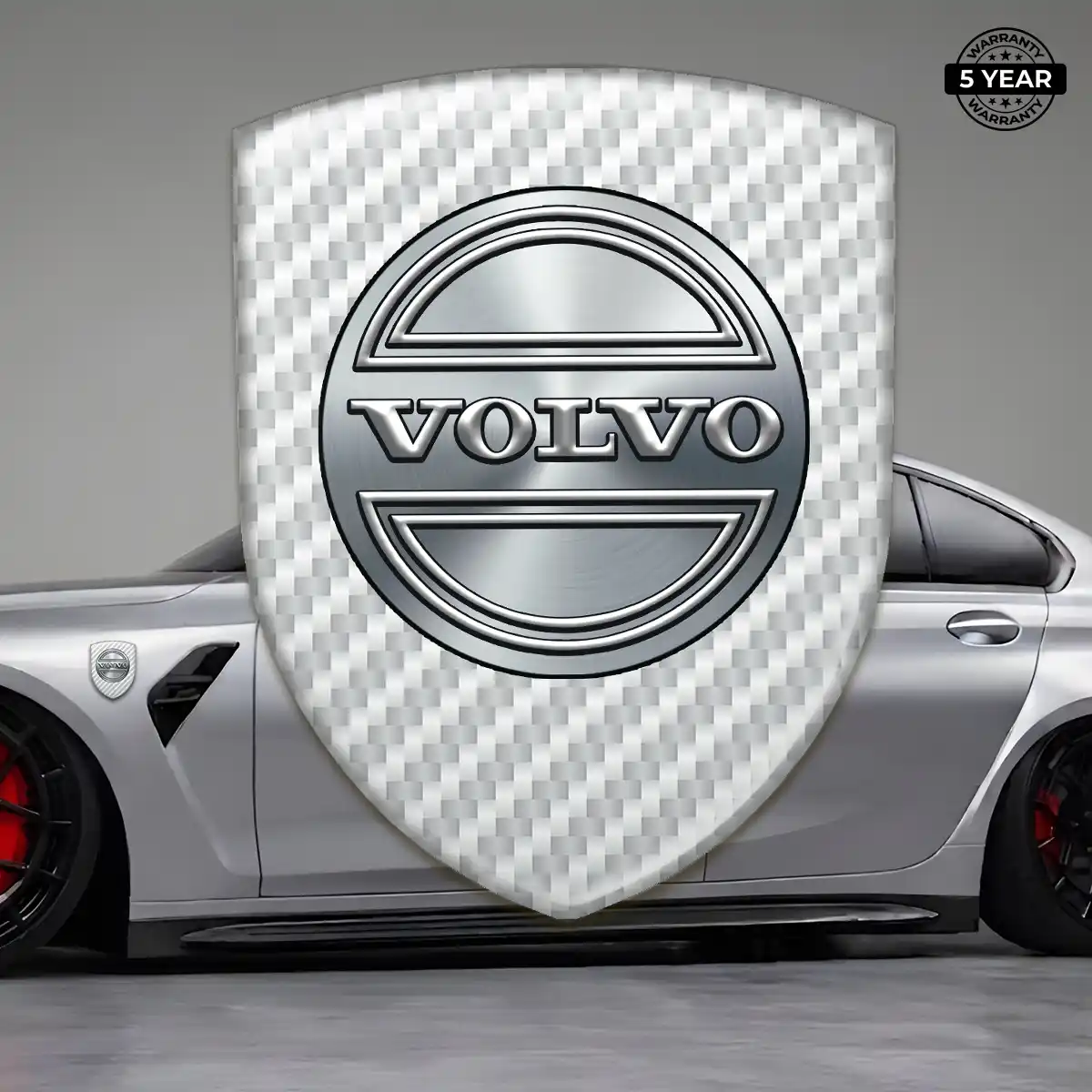 Volvo Vehicle Logo Sticker Interior Elegance