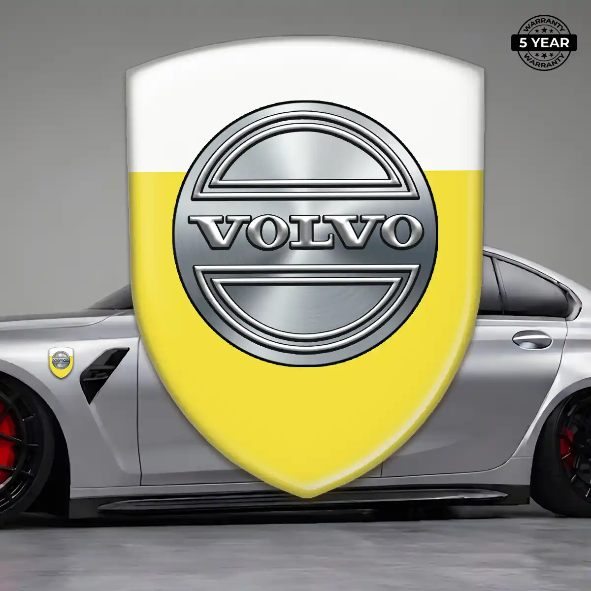 Volvo Vehicle Logo Sticker Interior Luxe