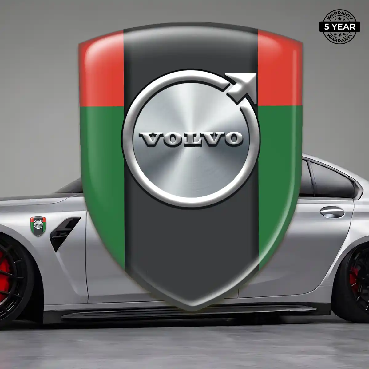 Volvo Vehicle Logo Sticker Premium Dome