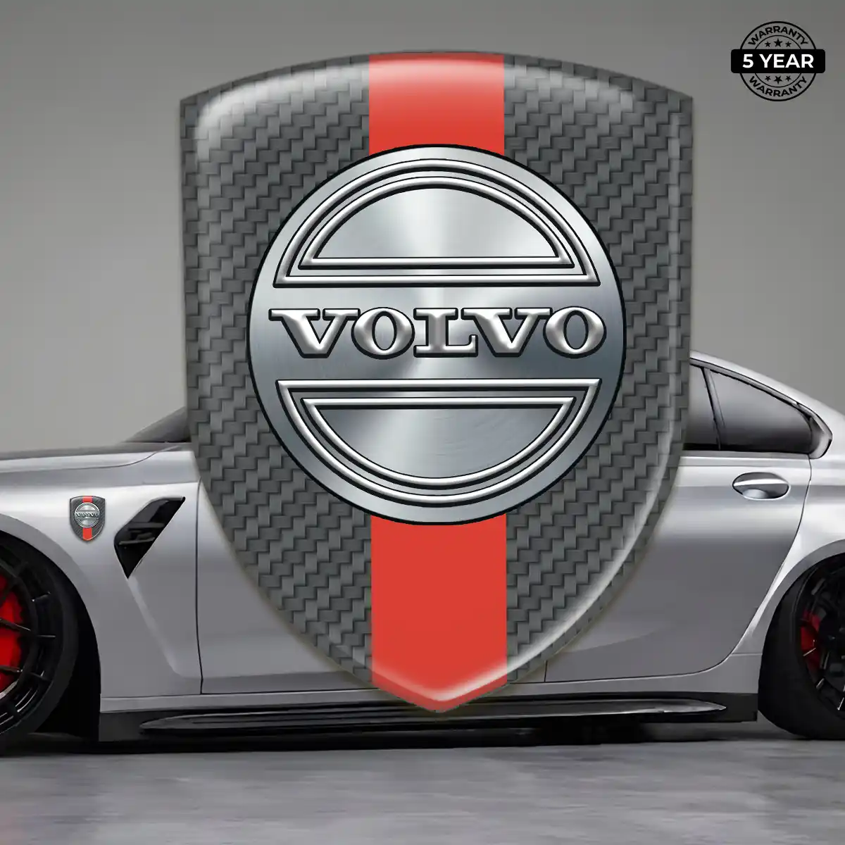 Volvo Vehicle Logo Sticker Resin Elite