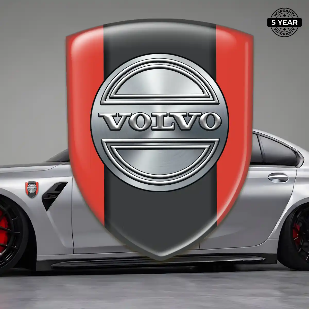 Volvo Vehicle Logo Sticker Sleek Style