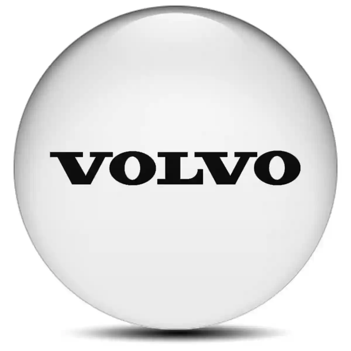 Volvo Wheel Emblem Self-Adhesive Refined Design