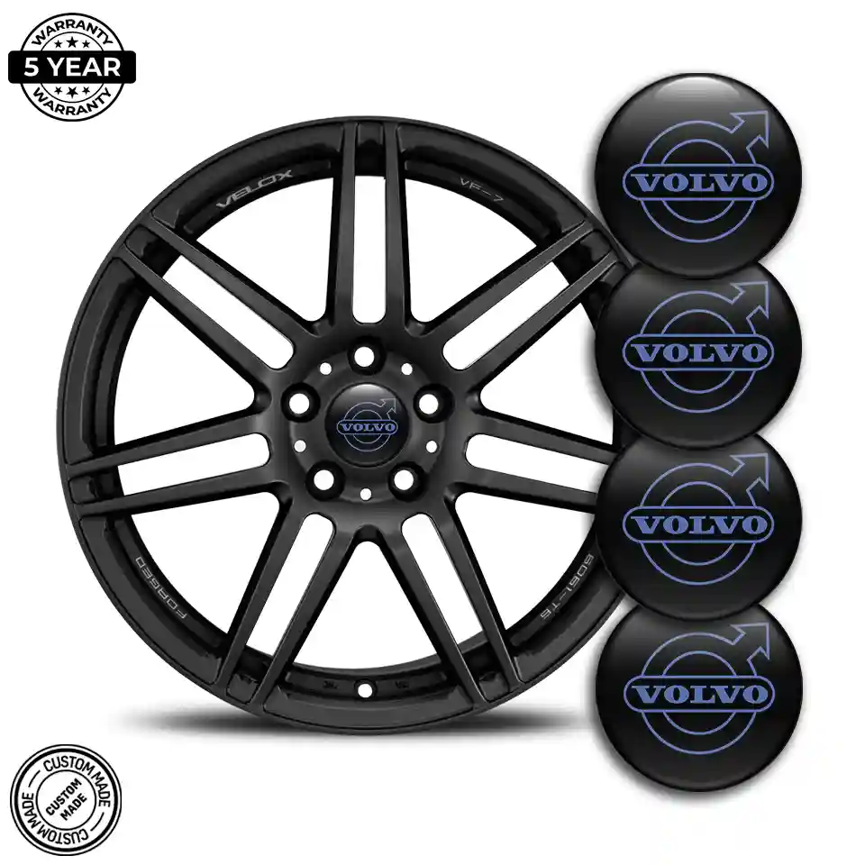 Volvo Wheel Emblems Elite Finish