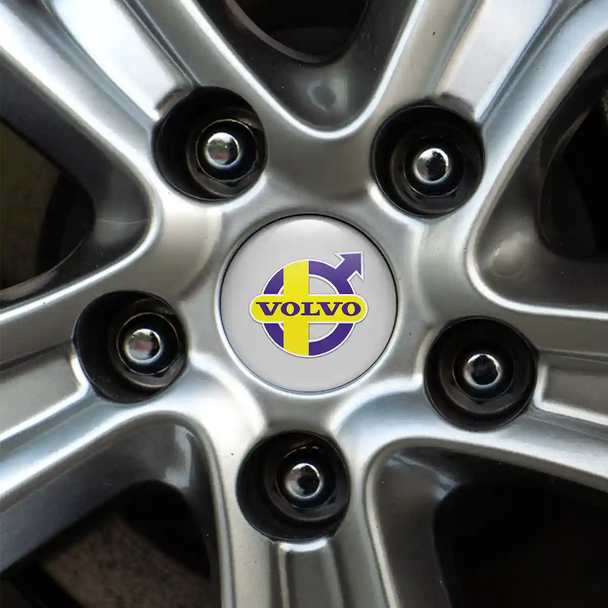Volvo Wheel Emblems Refined Design