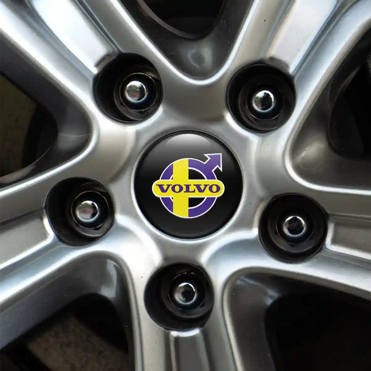 Volvo Wheel Emblems Sleek Style