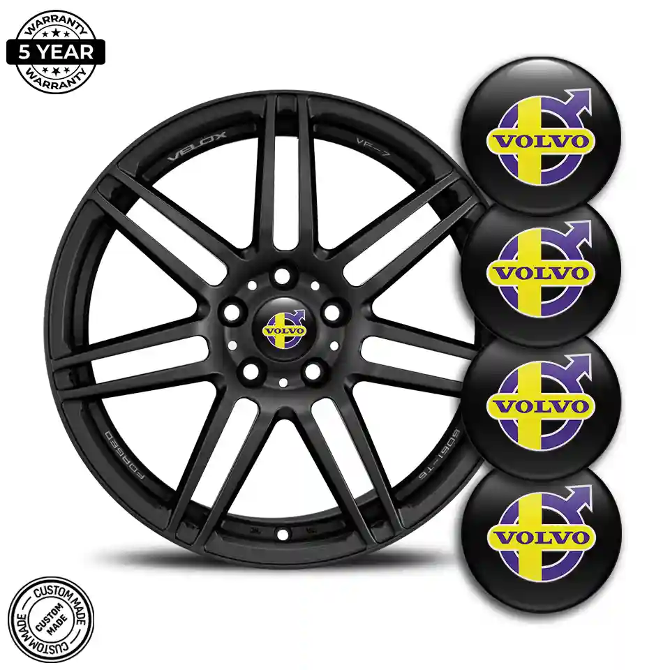 Volvo Wheel Emblems Sleek Style