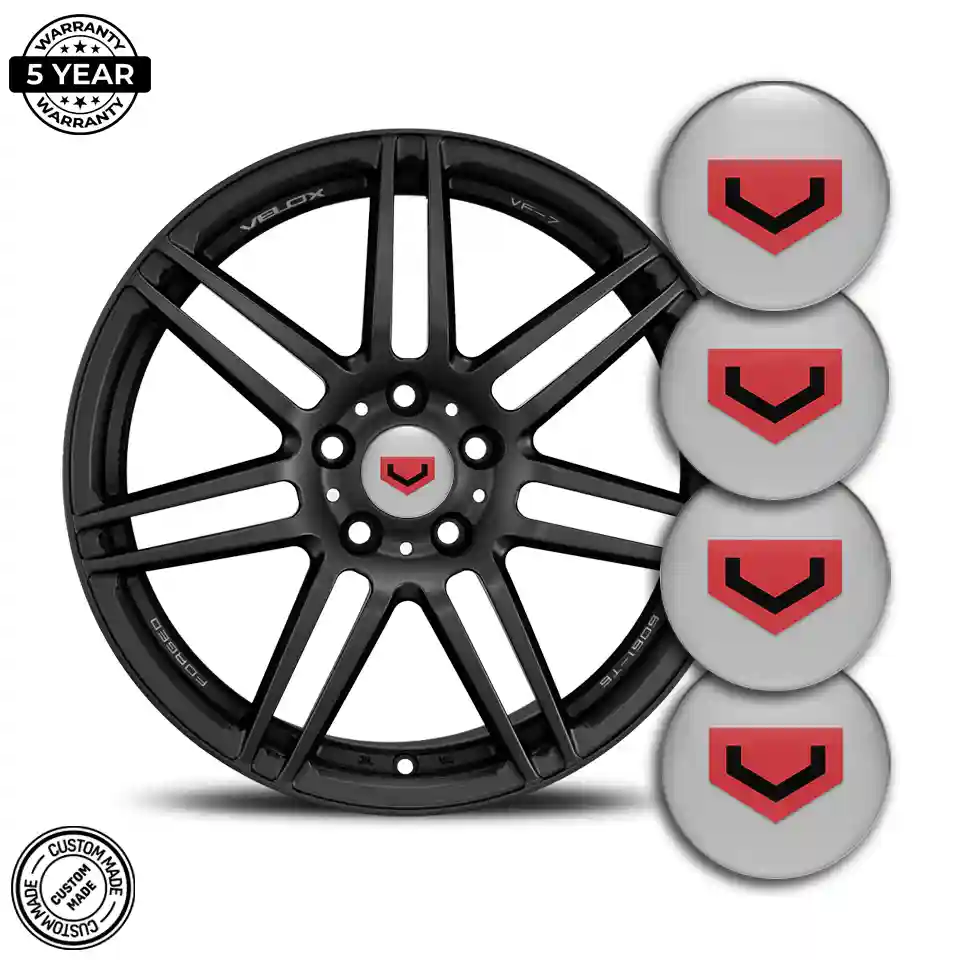 Vossen Domed Emblem Refined Design
