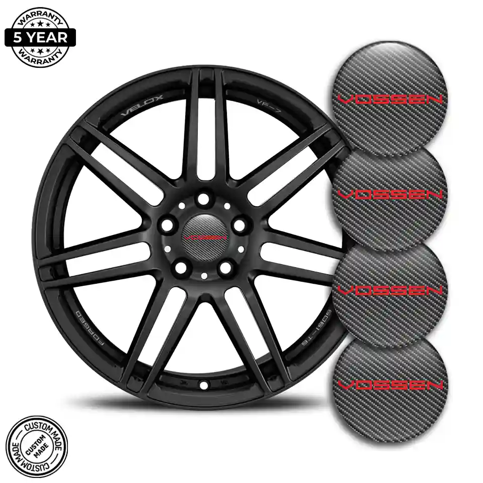 Vossen Domed Sticker Elite Finish