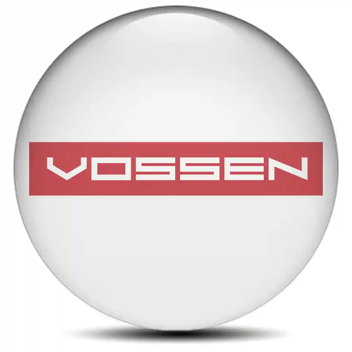 Vossen Domed Sticker Refined Design