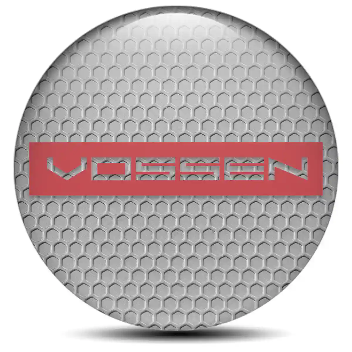 Vossen Domed Sticker Self-Adhesive Refined Design