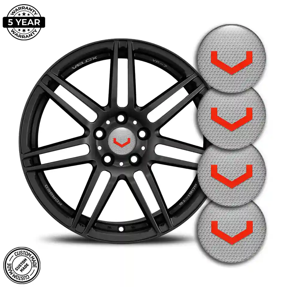 Vossen Emblem Badge Self-Adhesive Refined Design