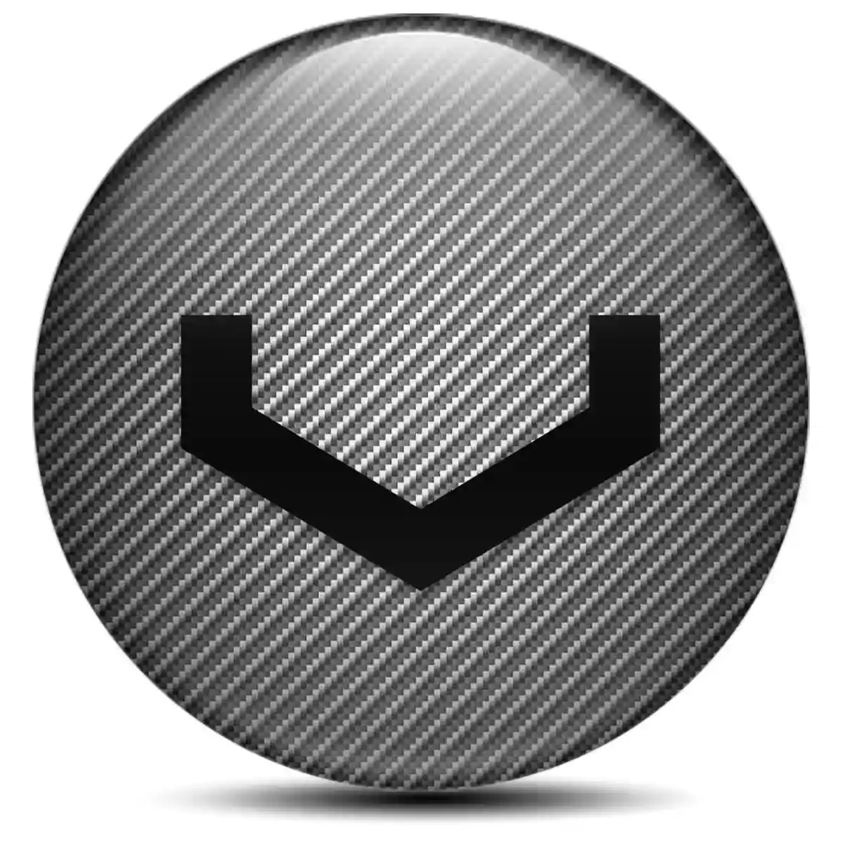 Vossen Emblem Badge Self-Adhesive Sleek Style