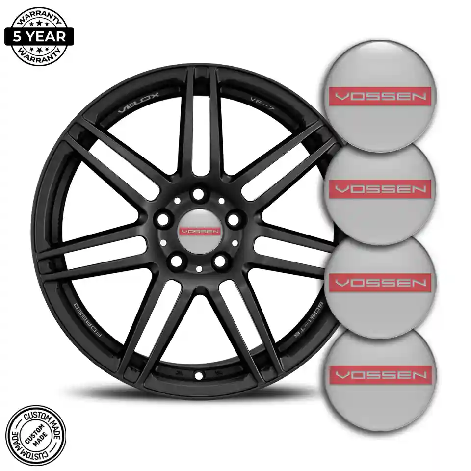 Vossen Emblem Center Hub Cap Self-Adhesive Elite Finish