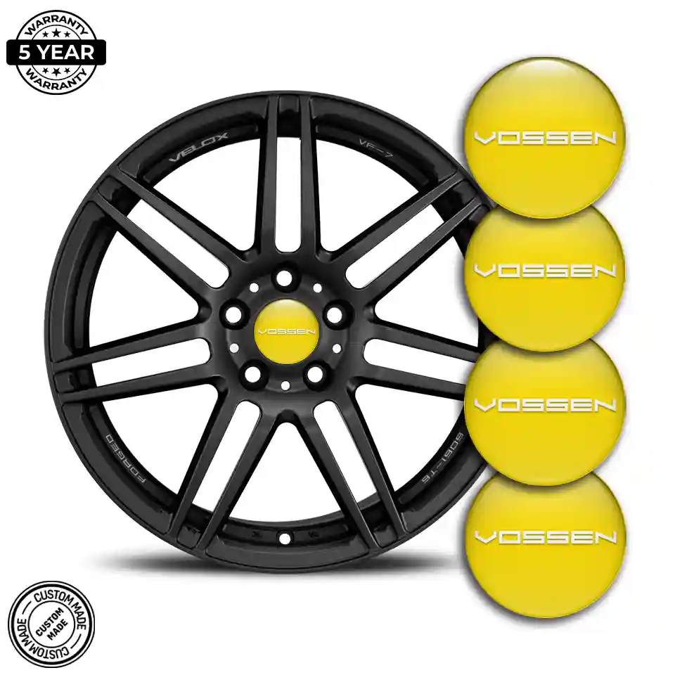 Vossen Emblem Center Hub Cap Self-Adhesive Refined Design