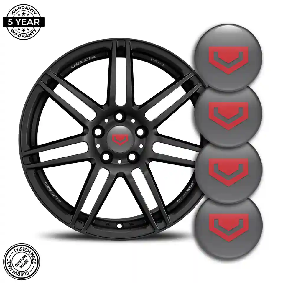 Vossen Emblem Center Hup Cap Elite Finish