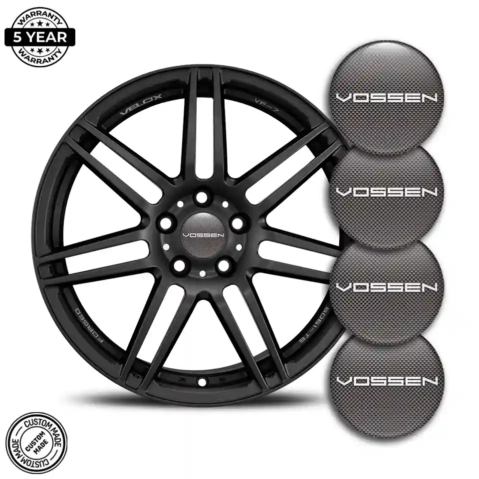 Vossen Emblem Center Hup Cap Refined Design