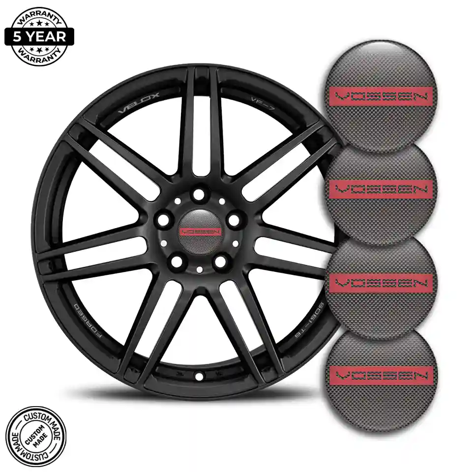 Vossen Emblem Wheel Center Caps Prime Quality