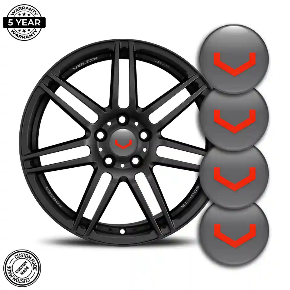 Vossen Emblem Wheel Center Caps Refined Design