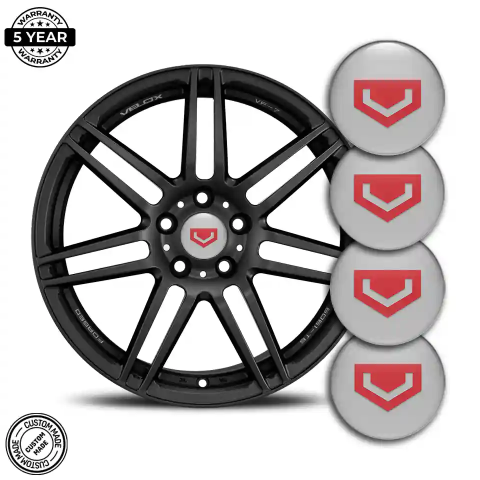Vossen Epoxy Sticker Refined Design