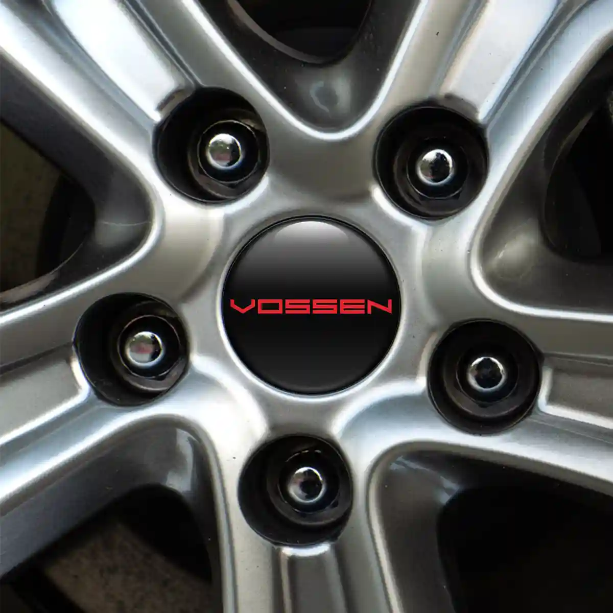 Vossen Logo Emblem Self-Adhesive Refined Design