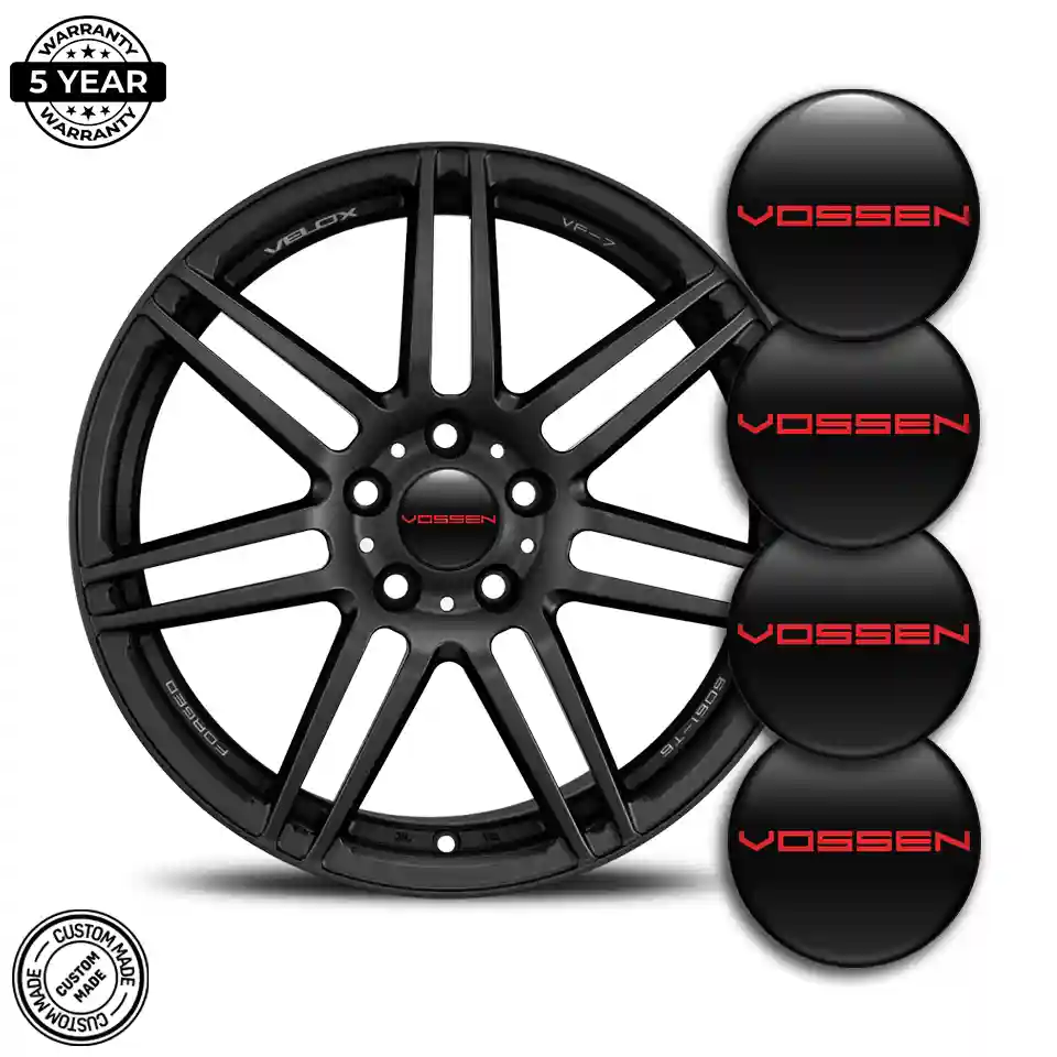 Vossen Logo Emblem Self-Adhesive Refined Design