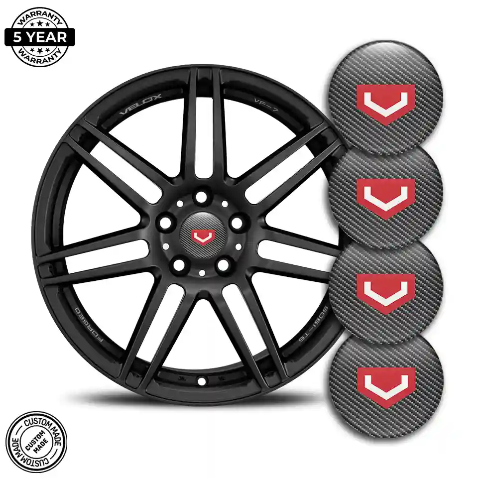 Vossen Logo Silicone Badge Refined Design