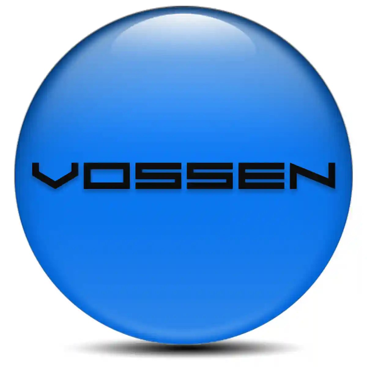 Vossen Logo Silicone Emblem Self-Adhesive Sleek Style