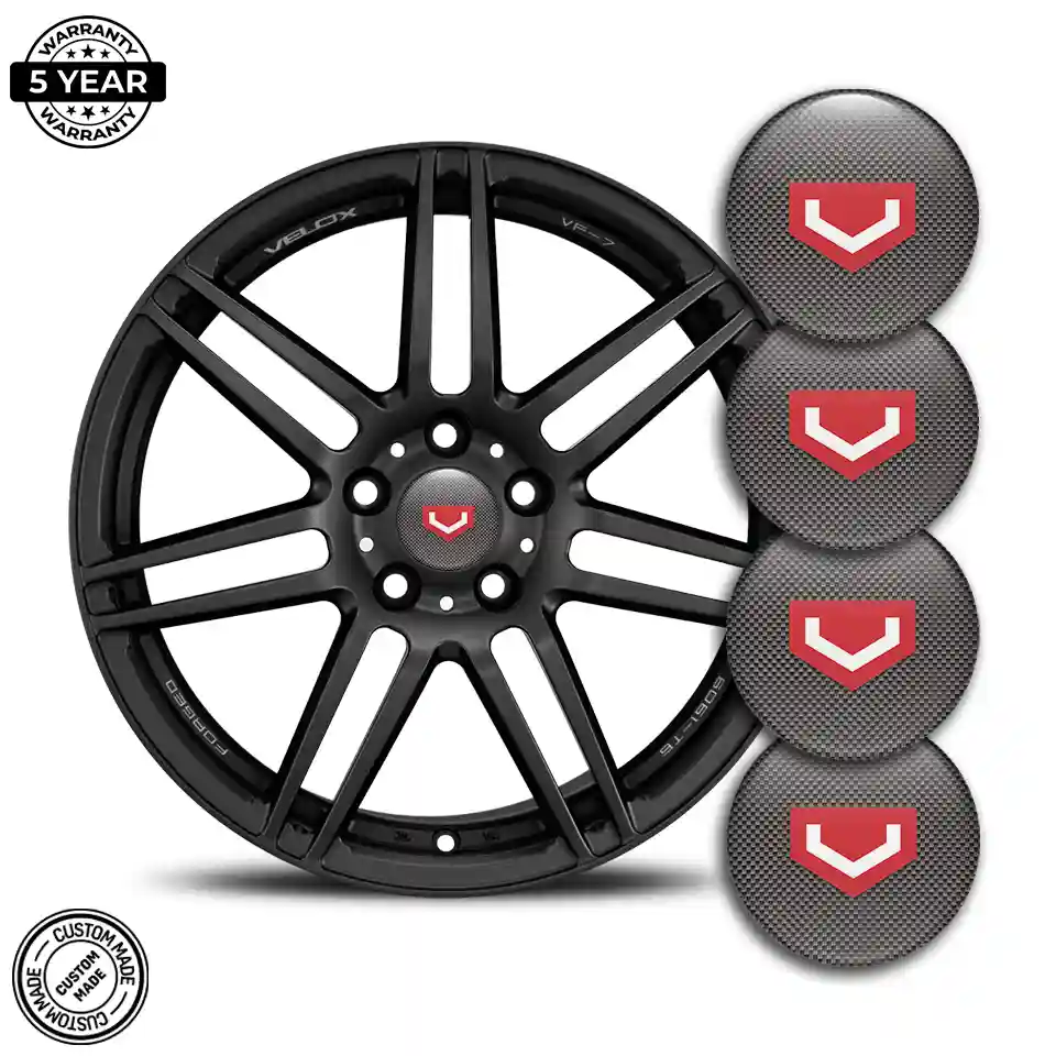 Vossen Logo Silicone Sticker Elite Finish
