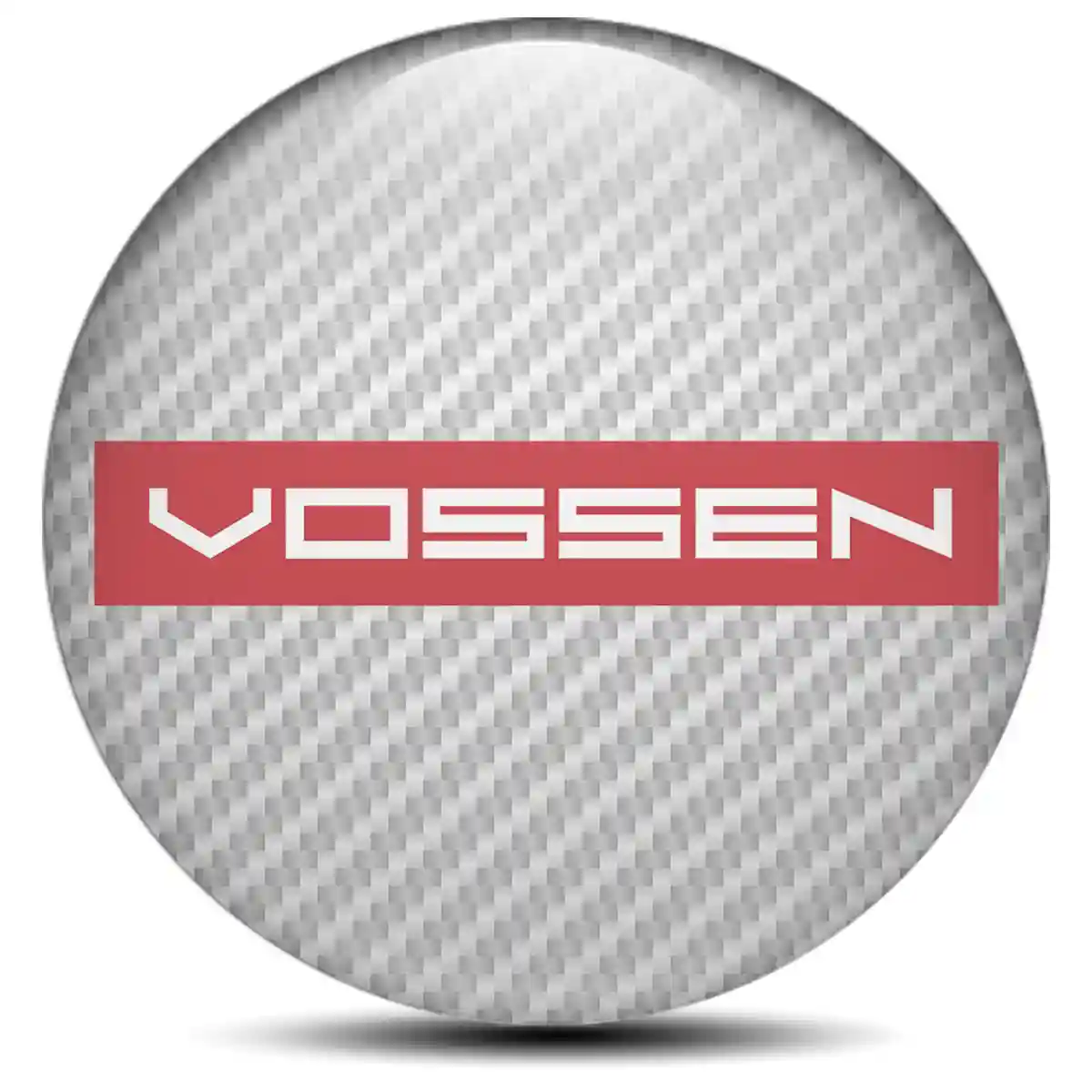 Vossen Logo Silicone Sticker Superior Craft