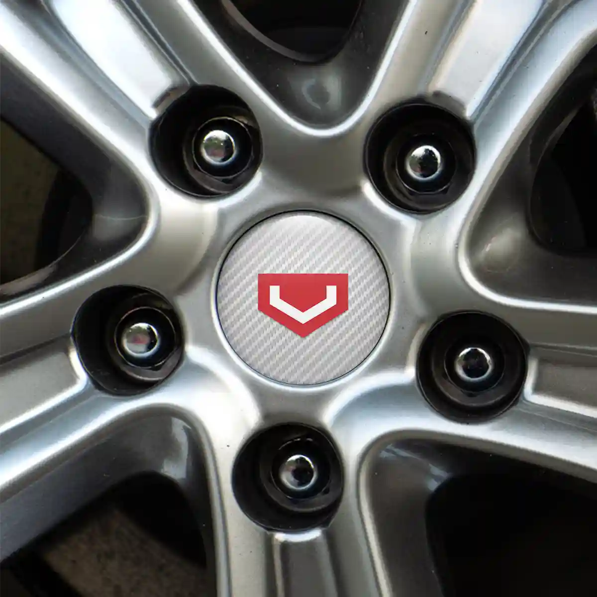 Vossen Silicone Emblem Self-Adhesive Prime Quality
