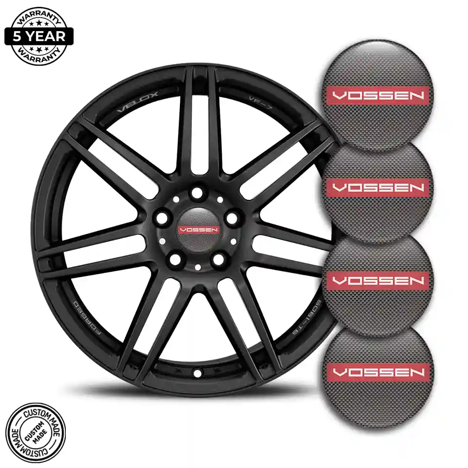 Vossen Silicone Sticker Self-Adhesive Sleek Style