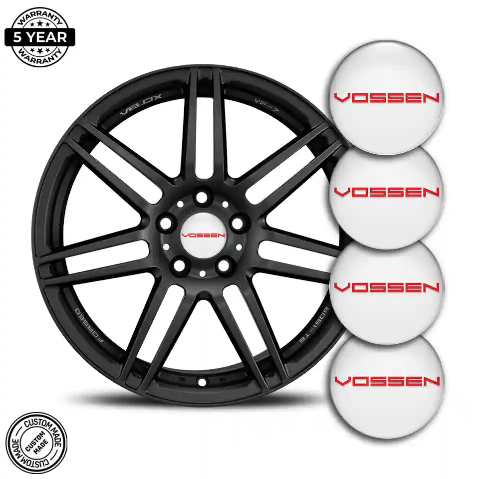 Vossen Wheel Emblem Self-Adhesive Prime Quality