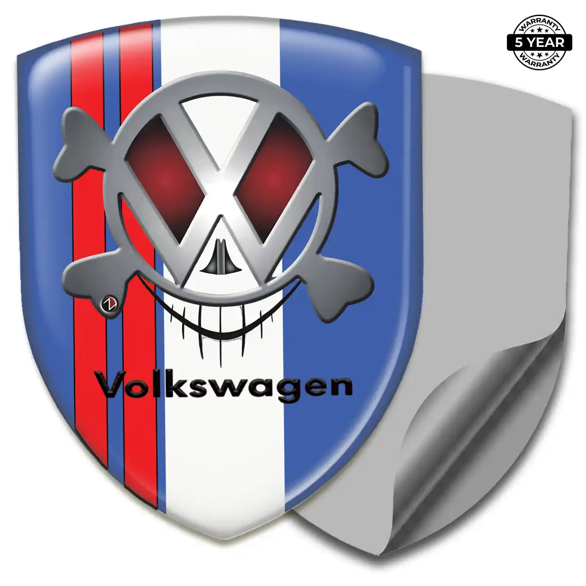 VW 3D Badge Sticker Superior Craft