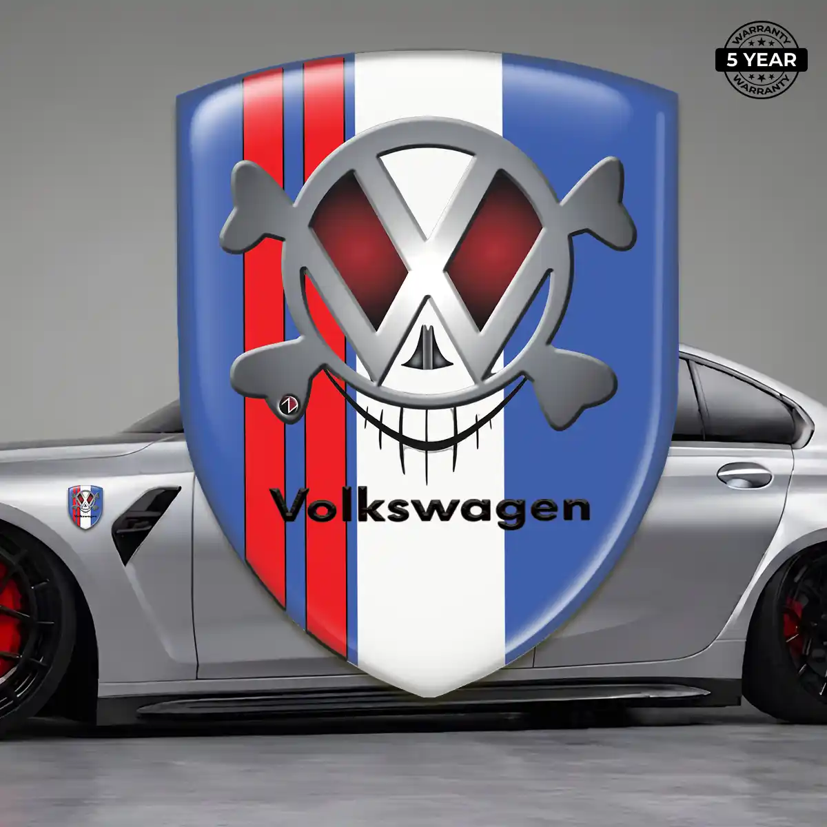 VW 3D Badge Sticker Superior Craft