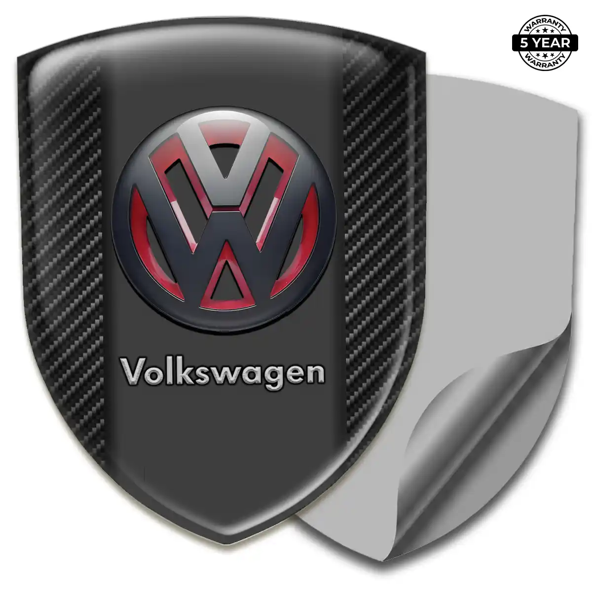 VW 3D Domed Sticker Elite Finish