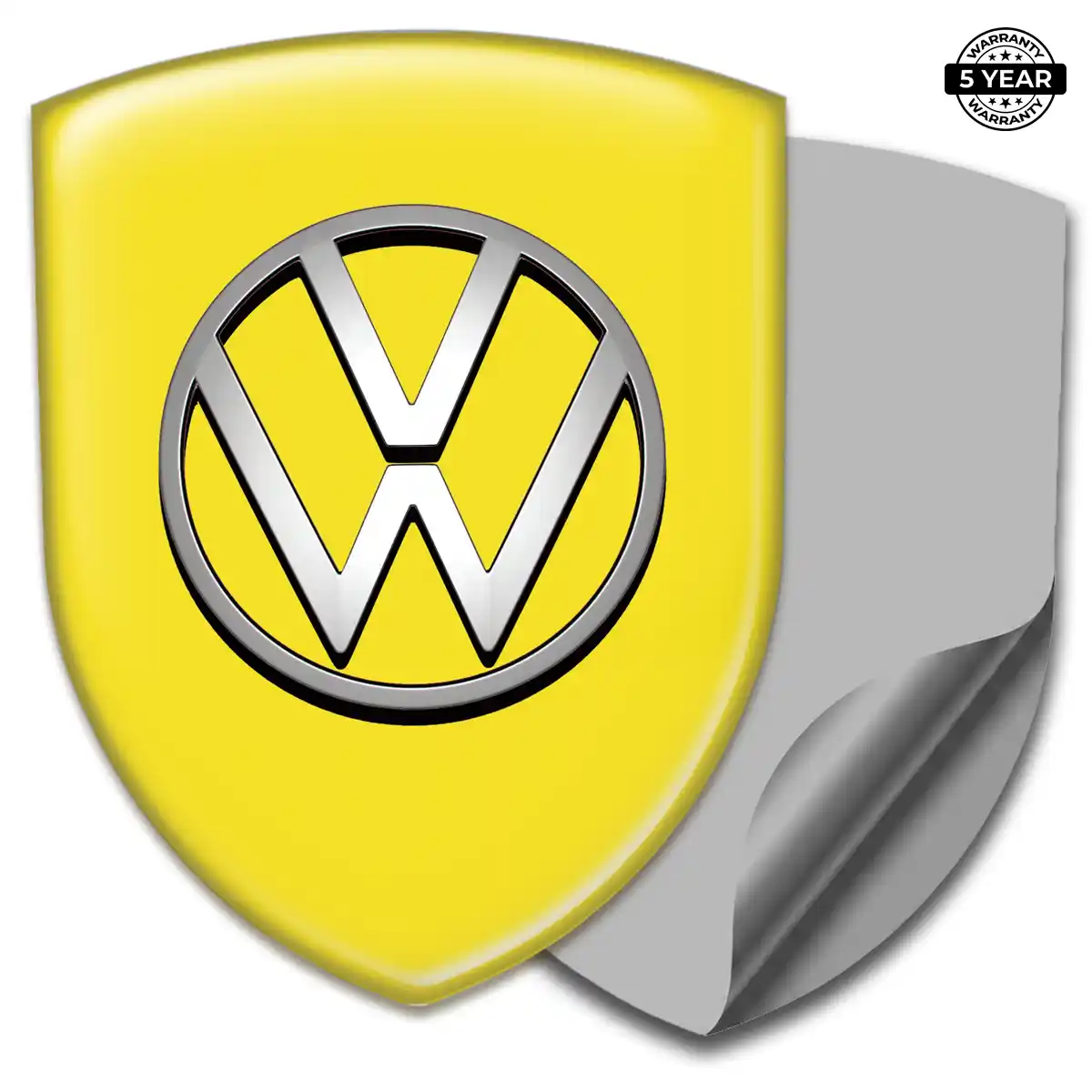 VW 3D Domed Sticker Refined Design