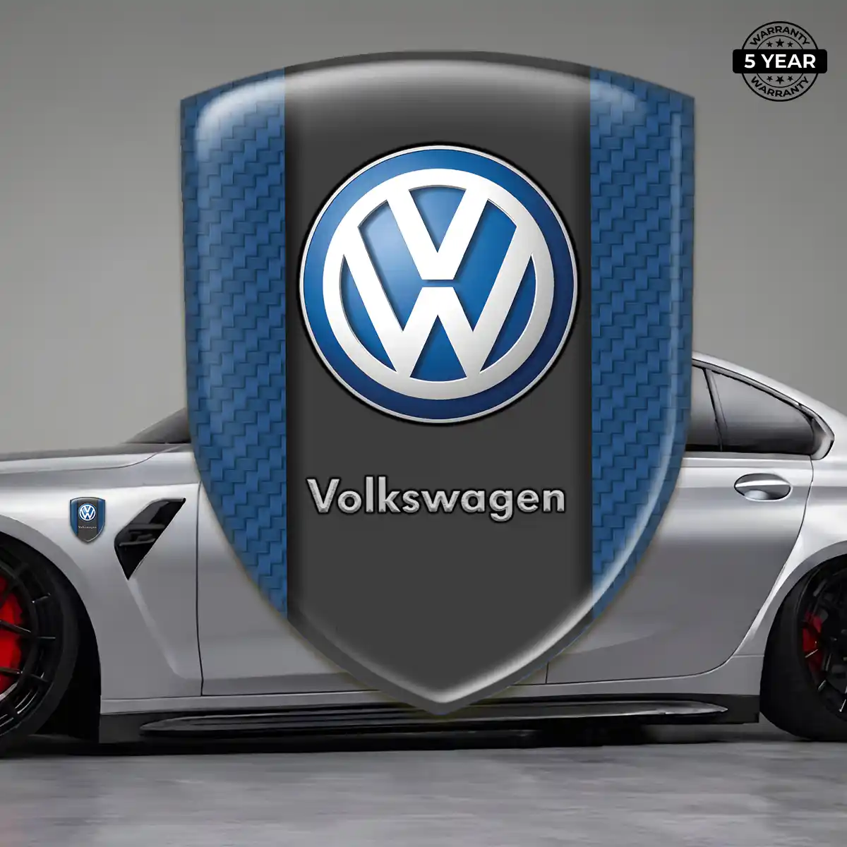 VW 3D Domed Sticker Signature Grade