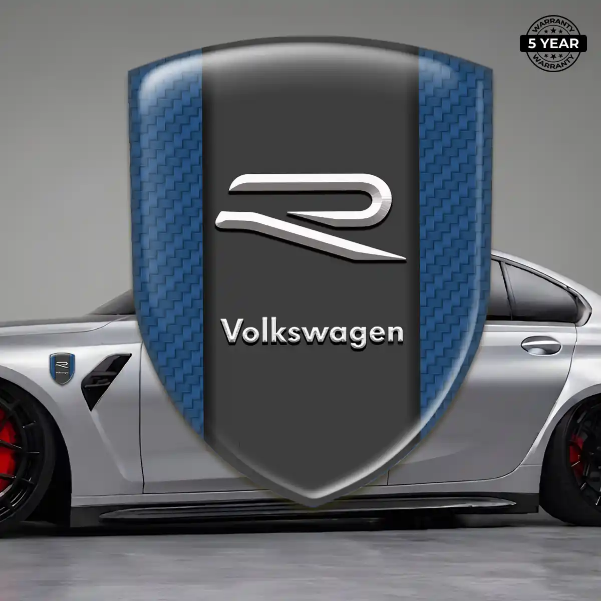 VW 3D Gel Sticker Elite Finish